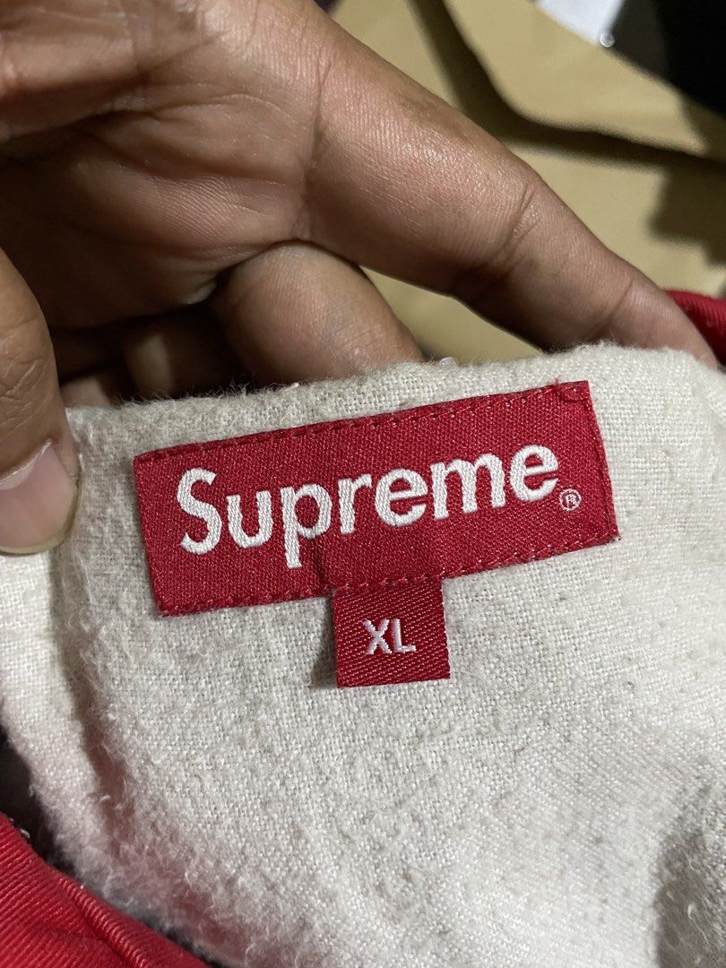 Supreme Twill Coaches Jacket FW15 (Category: Luxury Apparel) located in Manila. Submitted by lianneaori10034 (Listing ID 1466150774, Image 3). Description: .