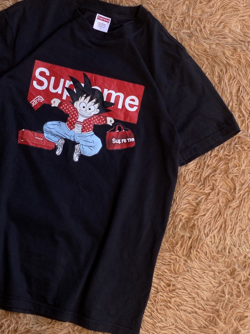 Supreme x dragon ball (Category: Tshirts & Polo Shirts ) located in Manila. Submitted by raversantos (Listing ID 1465988819, Image 3). Description: W-21 L-28 No issue Color rate 10/10 Excellent condition.