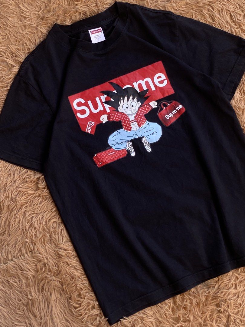 Supreme x dragon ball (Category: Tshirts & Polo Shirts ) located in Manila. Submitted by raversantos (Listing ID 1465988819, Image 2). Description: W-21 L-28 No issue Color rate 10/10 Excellent condition.