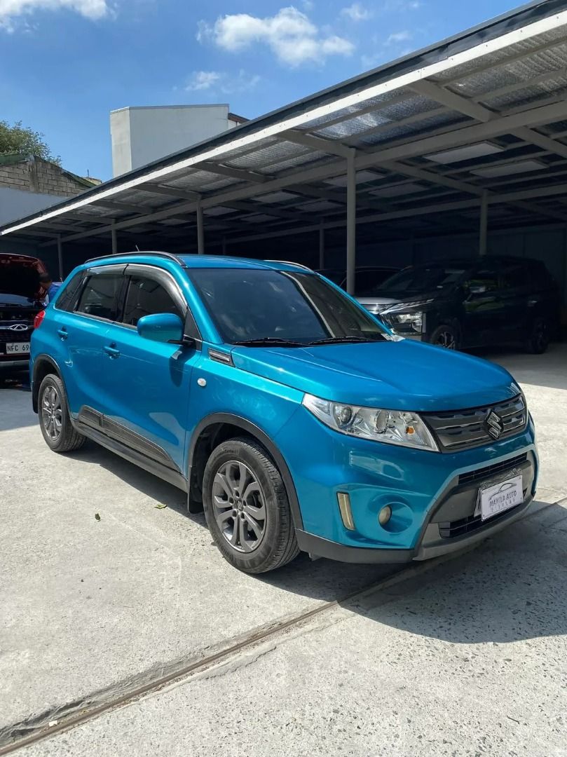 Suzuki Vitara 1.6L Auto (Category: Used Cars) located in Pasig City. Submitted by pureocean-057512 (Listing ID 1465973067, Image 3). Description: 2018 SUZUKI VITARA 1.6L GL GAS AUTOMATIC TRANSMISSION Downpayment: ₱99,800 ✅ ZERO PROCESSING UNTIL OCT 17 ONLY ✅ ⚠️5 SLOTS LEFT ONLY⚠️ Blue 0 ending plate 65tkms mileage Automatic Transmission 1.6L Gasoline Engine Paddle shifters Multimedia controls Touchscreen monitors All Stock All Power All Original 