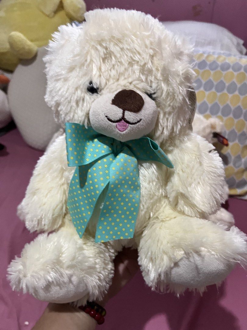 Teddybear cream (set#b3) (Category: Plushies & Soft Toys) located in Paranaque City. Submitted by bonsaiart (Listing ID 1466047000, Image 2). Description: Pre owned Good condition Selling as set 850+sf Payment via gcash or paymaya Shipping via j&t No to cop / cod / meetup.
