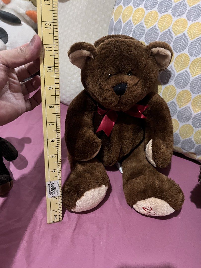 Teddybear dark brown (#b6) (Category: Plushies & Soft Toys) located in Paranaque City. Submitted by bonsaiart (Listing ID 1466047643, Image 3). Description: Pre owned Good condition Selling as set 850+sf Payment via gcash or paymaya Shipping via j&t No to cop / cod / meetup.