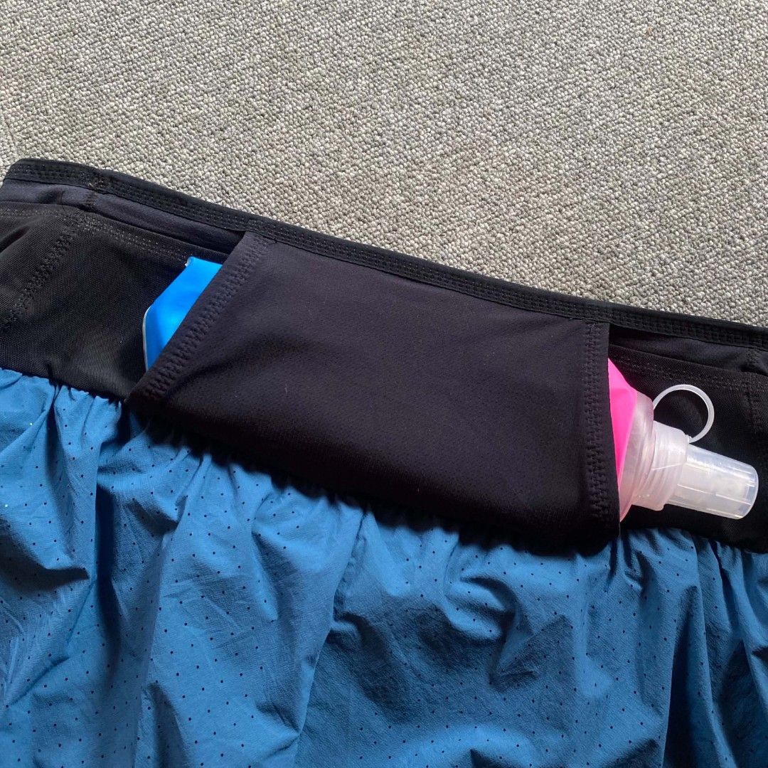 The North Face Enduris Trail Shorts (Category: Shorts) located in Tagum. Submitted by staysultry (Listing ID 1466092427, Image 2). Description: - Brand: The North Face - Color: Blue with black waistband - Storage: Built-in 360-degree stash pockets around the back - Material: Perforated fabric for maximum ventilation and water-resistant finish - Details: TNF logo printed near the hem - Condition: Excellent / High quality - Mode of Payment: GCash, 