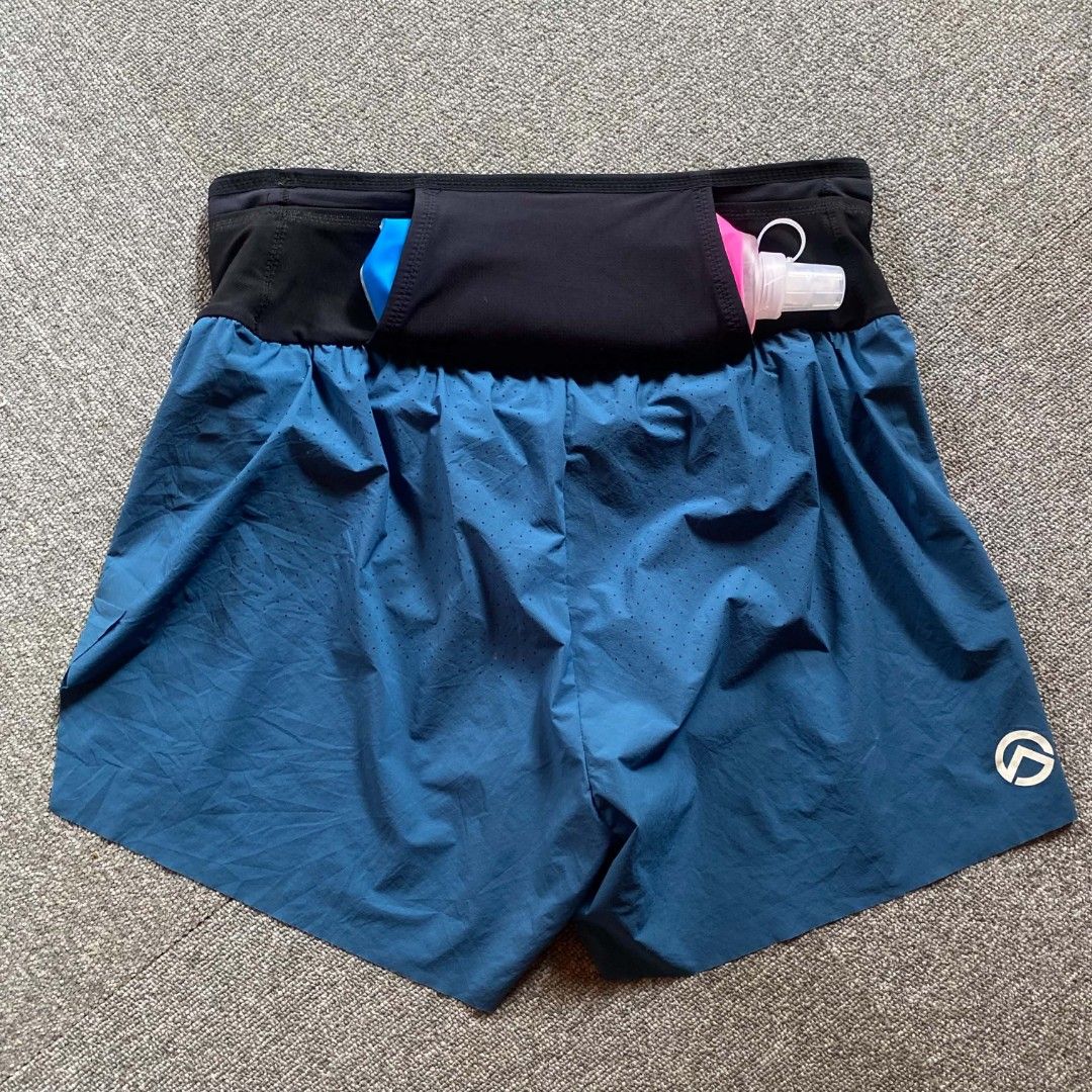 The North Face Enduris Trail Shorts (Category: Shorts) located in Tagum. Submitted by staysultry (Listing ID 1466092427, Image 1). Description: - Brand: The North Face - Color: Blue with black waistband - Storage: Built-in 360-degree stash pockets around the back - Material: Perforated fabric for maximum ventilation and water-resistant finish - Details: TNF logo printed near the hem - Condition: Excellent / High quality - Mode of Payment: GCash, 