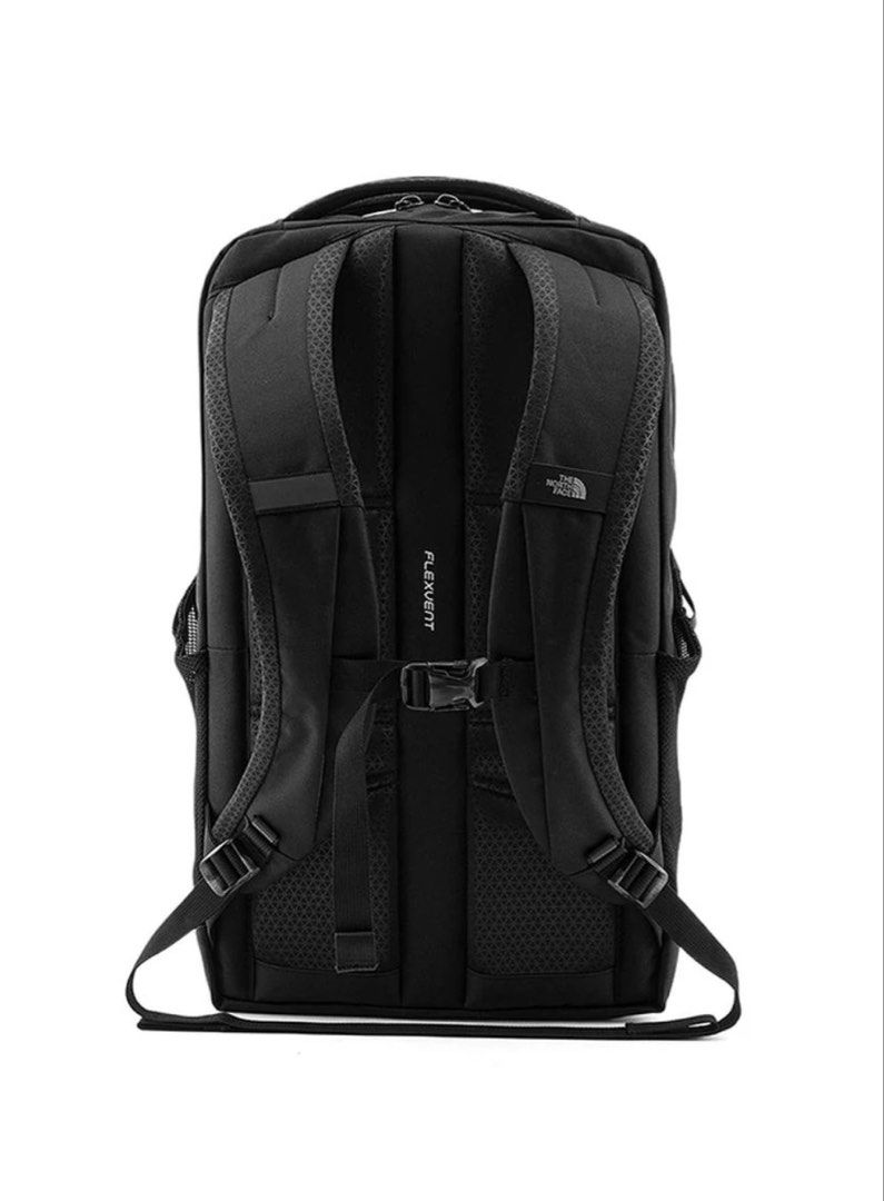 The North Face Jester Backpack Black (Category: Backpacks) located in Manila. Submitted by lucky777_777 (Listing ID 1466046614, Image 3). Description: - Authentic The North Face Jester backpack in classic black with white logo embroidery - Front bungee cord system for secure external storage - Durable fabric construction built for daily commutes, school, and hikes - Padded shoulder straps and back panel for all-day comfort - Spacious interior wit