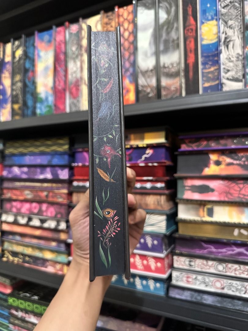The Sleepless by Jen Williams OwlCrate Special Edition (Category: Storybooks) located in Pasay City. Submitted by library_hecate (Listing ID 1465963073, Image 2). Description: - Title: The Sleepless by Jen Williams (OwlCrate Special Edition) - Format: Hardcover with custom dust jacket - Design: Foiled cover art on both sides and gorgeous sprayed edges - Condition: Pristine, clean pages with no bends or folds - Storage: Kept safely on a bookshelf 