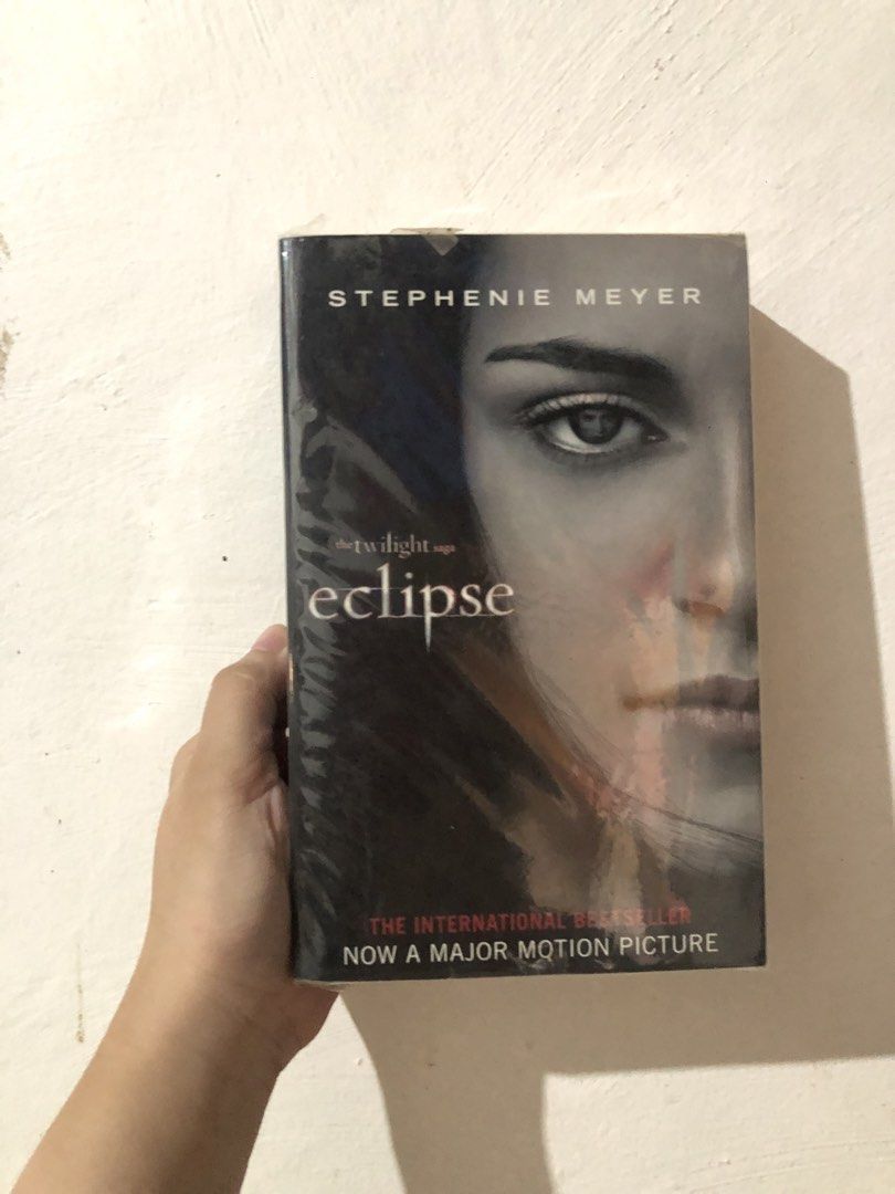 The Twilight Saga 3-Book Paperback Set Stephenie Meyer (Category: Storybooks) located in Manila. Submitted by moonlightsoul (Listing ID 1465978329, Image 3). Description: - Includes 3 books: Twilight, New Moon, and Eclipse - Paperback editions with movie tie-in covers - Protected with clear plastic wrap on each book - Perfect read for fans of vampire romance and fantasy fiction - Sold as a set.