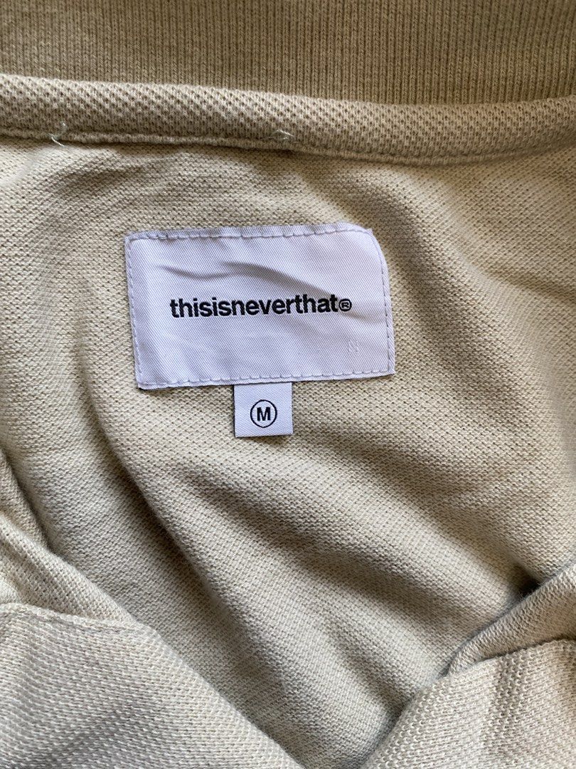 Thisisneverthat Button Up S/S Polo Ivory (Category: Formal Shirts) located in Zamboanga. Submitted by ak.hunt (Listing ID 1466045117, Image 3). Description: Size medium Dimes: Width pit to pit 22 Length f26 b28 Condition excellent No issue Pm📩 .