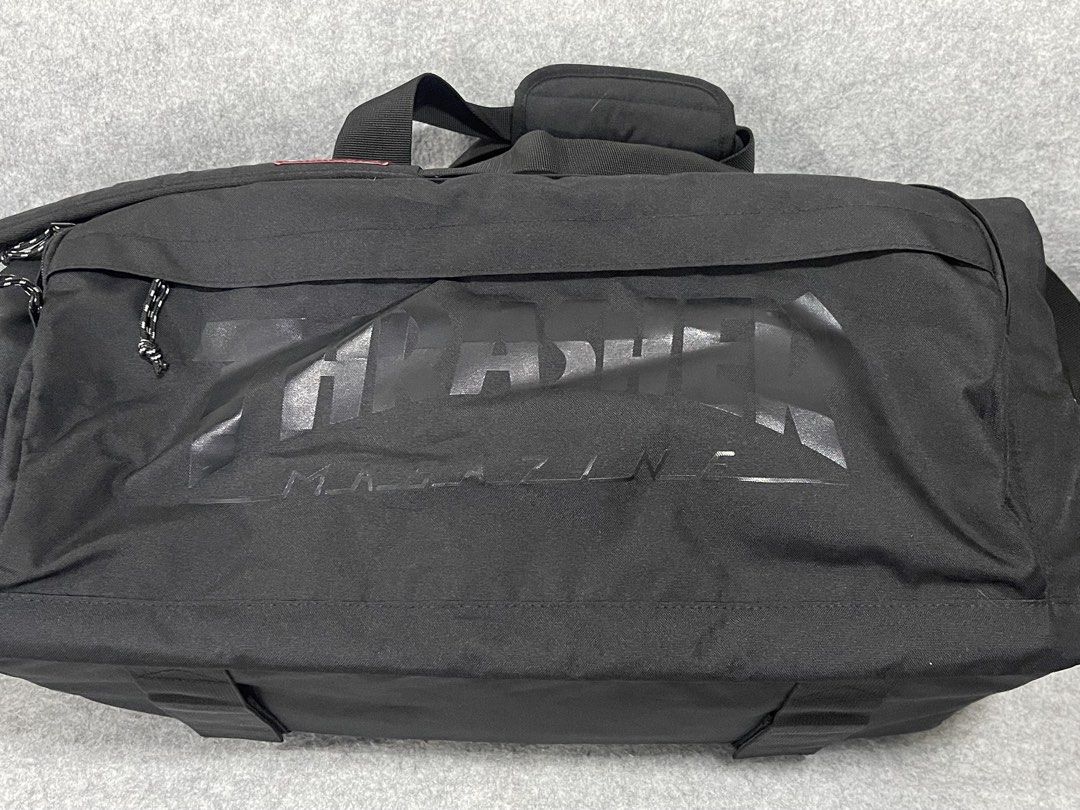 thrasher backpack traveling bag (Category: Backpacks) located in Calamba. Submitted by thriftingoverload (Listing ID 1466075580, Image 2). Description: plus shipping fee sa malayo.