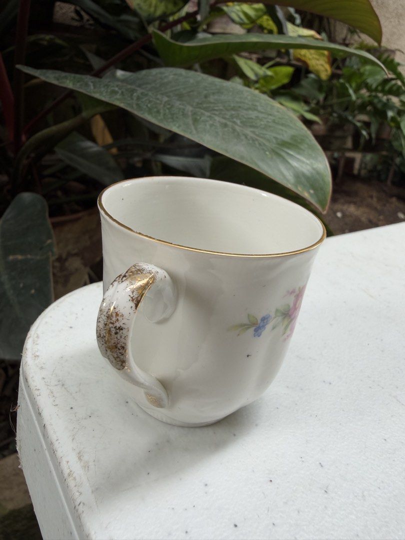 Thun marmora made in czechoslovakia (Category: Coffee & Tea Tableware) located in Davao. Submitted by parteawares2 (Listing ID 1466008574, Image 3). Description: One piece floral orphan cup “marmora “ pattern Bohemia made in Czechoslovakia .