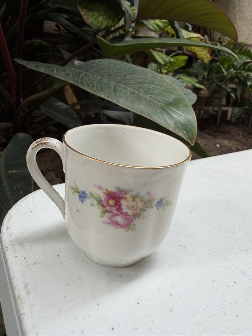 Thun marmora made in czechoslovakia (Category: Coffee & Tea Tableware) located in Davao. Submitted by parteawares2 (Listing ID 1466008574, Image 2). Description: One piece floral orphan cup “marmora “ pattern Bohemia made in Czechoslovakia .