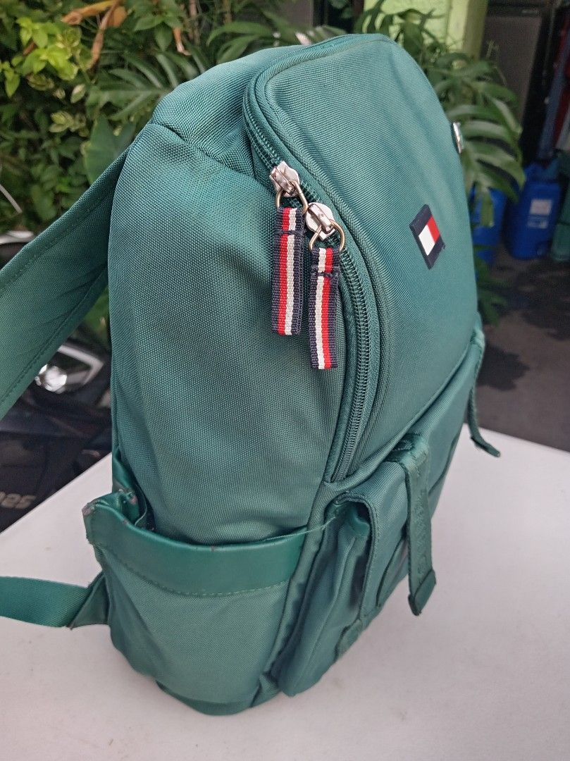 Tommy Hilfiger BP (Category: Backpacks) located in Malolos. Submitted by shoptokyothrift (Listing ID 1466046784, Image 2). Description: Tomm Hilfiger Backpack.