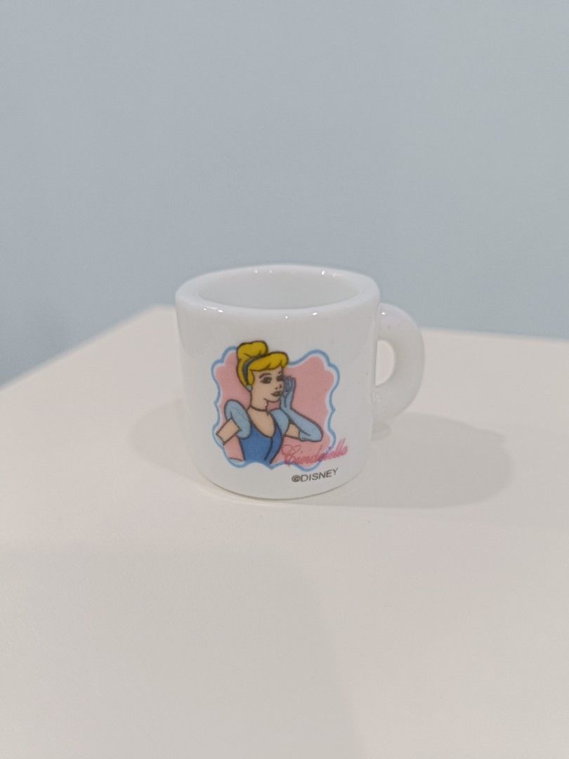 Yujin Miniature Ceramic Cup Cinderella (Category: Action & Battle Toys) located in Manila. Submitted by calvin3teri (Listing ID 1465980498, Image 1). Description: 300 Grab/Lalamove only ( buyer will book and shoulder fee ) MOP: Gcash.