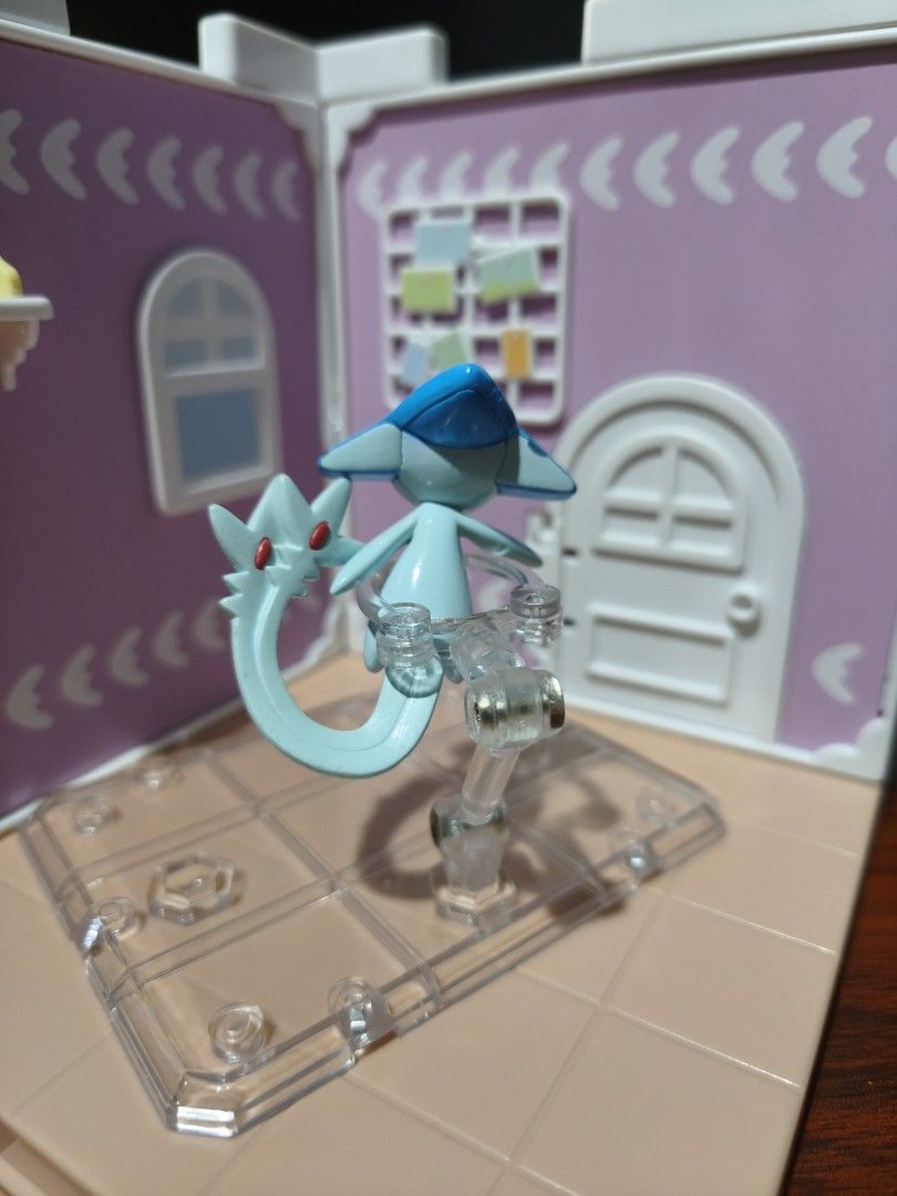 TOMY Pokemon Figure - Azelf (Category: Action & Battle Toys) located in Taguig. Submitted by lilrootshop (Listing ID 1466099377, Image 3). Description: ***Crossposted*** Price: 650 AUTHENTIC *Clear base not included Pass sa lowballers! First to pay basis. No COD. For item reservation, a down payment of 50% or 100 pesos (whichever is less) is required. Down payment is non-refundable. One month reservation only. Location: Taguig (near BGC) MOP: GCa