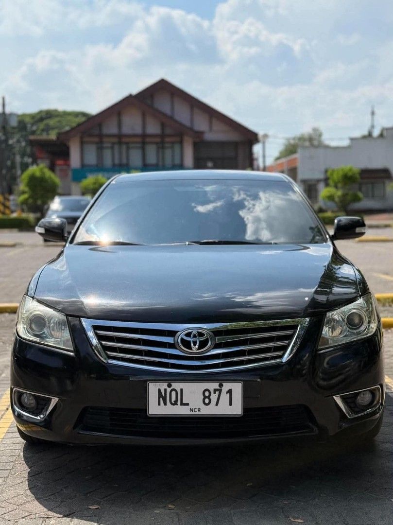 Toyota Camry 2.4 (A) (Category: New Cars) located in Manila. Submitted by pct.selling (Listing ID 1466136500, Image 1). Description: Toyota Camry 2010 2.4 V variant push start Automatic transmission 100k plus legit odo Power seats Leather seats Android head unit Complete papers Registered 2027 New set of mags and tires.