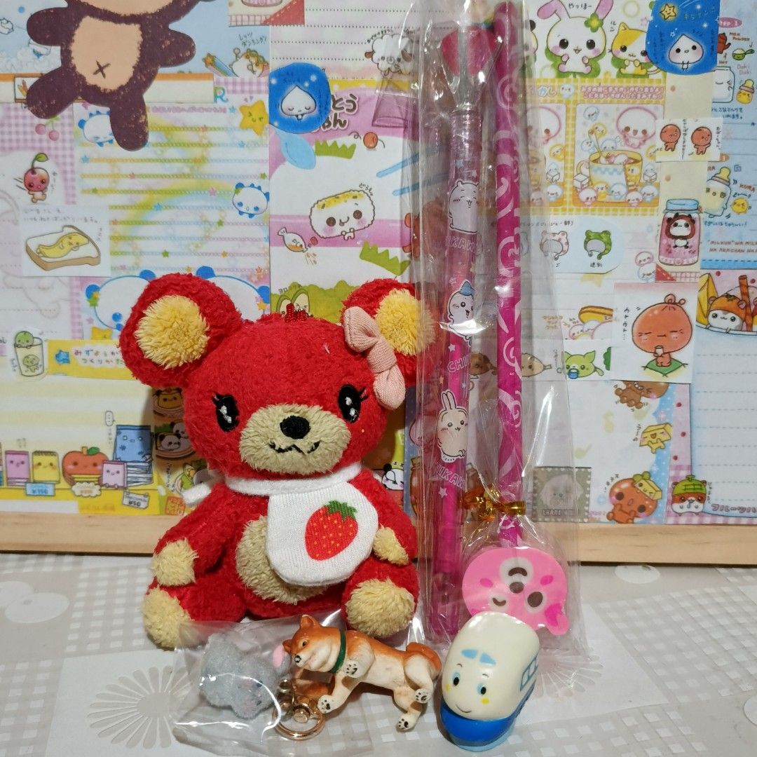 Toys Set G (Category: Plushies & Soft Toys) located in San Pablo. Submitted by oreospicks (Listing ID 1466042634, Image 1). Description: Sold as set only ☺️.