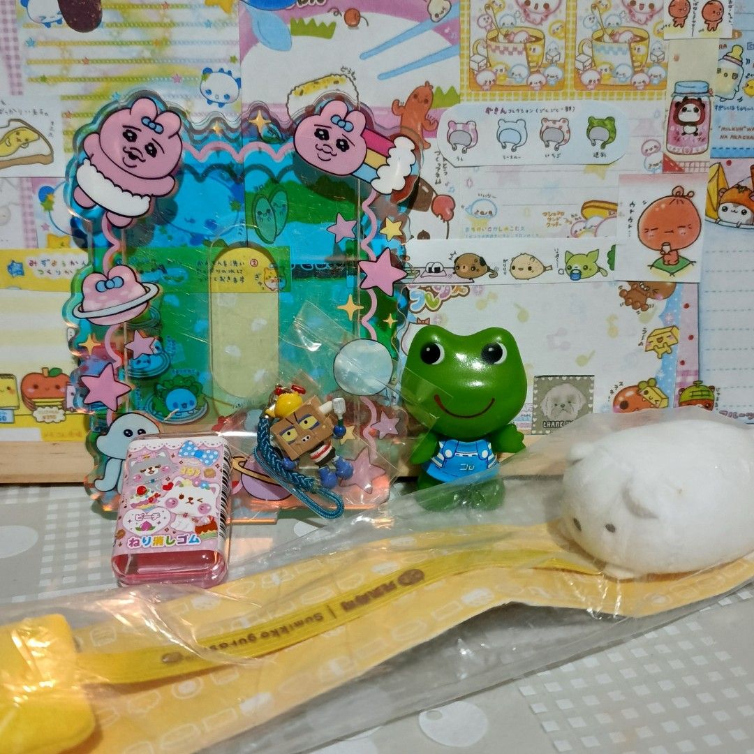Toys Set K (Category: Plushies & Soft Toys) located in San Pablo. Submitted by oreospicks (Listing ID 1466043318, Image 1). Description: Sold as set only ☺️.