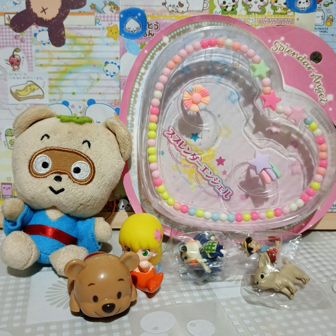 Toys Set O (Category: Plushies & Soft Toys) located in San Pablo. Submitted by oreospicks (Listing ID 1466043811, Image 1). Description: Sold as set only ☺️.