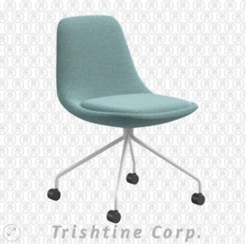 TPR-FAB-009 | Modern upholstered Chair (Category: Office Furniture & Fixtures) located in Caloocan City. Submitted by jimtapitan_trishtinecorp. (Listing ID 1466041923, Image 1). Description: An upholstered seat and backrest, paired with sturdy white legs for modern look. Perfect for office Louges, dining rooms, kitchens, or stylish cafes, it combines comfort with timeless design. Key Features: Polyurethane molded foam (built-in steel frame) Leg F