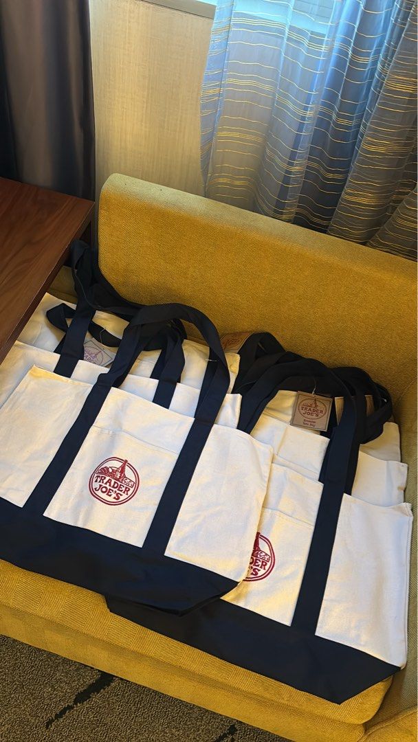 trader joe's classic tote bag (large) (Category: Tote Bags) located in Manila. Submitted by user001489 (Listing ID 1466155432, Image 1). Description: • Fresh from the US. • Paranaque.