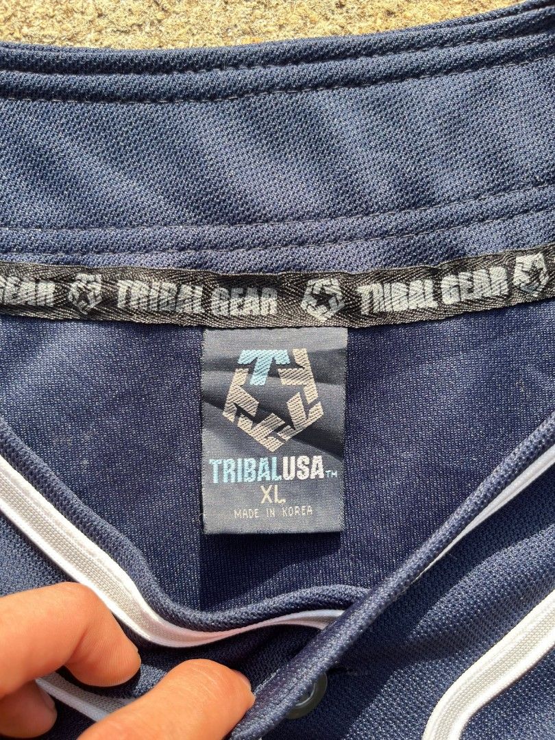 Tribal Gear "Clique" Baseball Jersey. (Category: Tshirts & Polo Shirts ) located in Siquijor. Submitted by billabogz (Listing ID 1466120284, Image 2). Description: Tribal Gear "Clique" Baseball Jersey. vintage as new good condition no issue size xl-xxl.