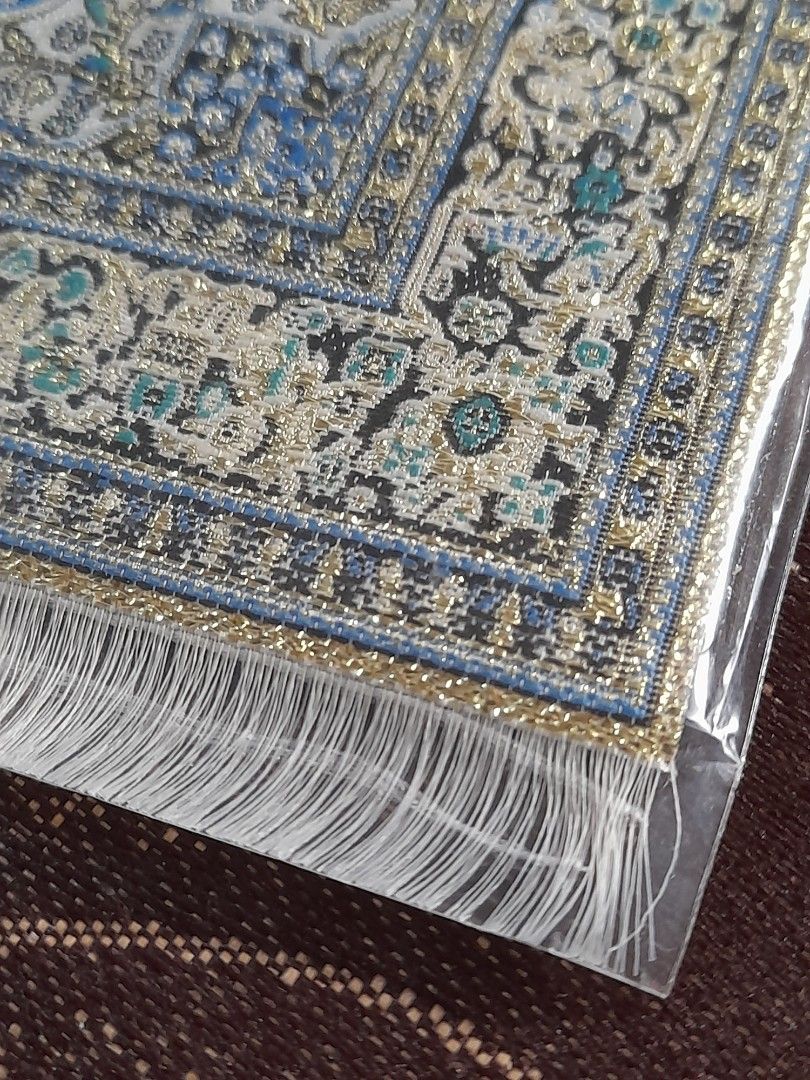 TURKISH WOVEN MOUSEPAD (Category: Art & Prints) located in Bulacan. Submitted by nansantiago (Listing ID 1465990565, Image 3). Description: TURKISH WOVEN MOUSEPAD Woven carpet like pad, also good for display or can be use as base for collectible items 5.7x8.3" inches Brandnew 🏷️ ₱150‼️ 📍 Location: Plaridel, Bulacan 💸 Mode of Payments: Gcash / BPI 📦 Pick-up / Ship 🚚 Couriers : Flash Express / SPX / Lalamove.