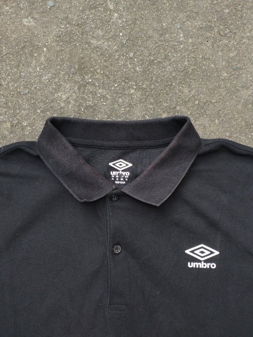 Umbro Polo Shirt (Category: Formal Shirts) located in Manila. Submitted by neil_sellingaccount (Listing ID 1466078485, Image 3). Description: 21 width 29 length 9/10 color rate good condition.
