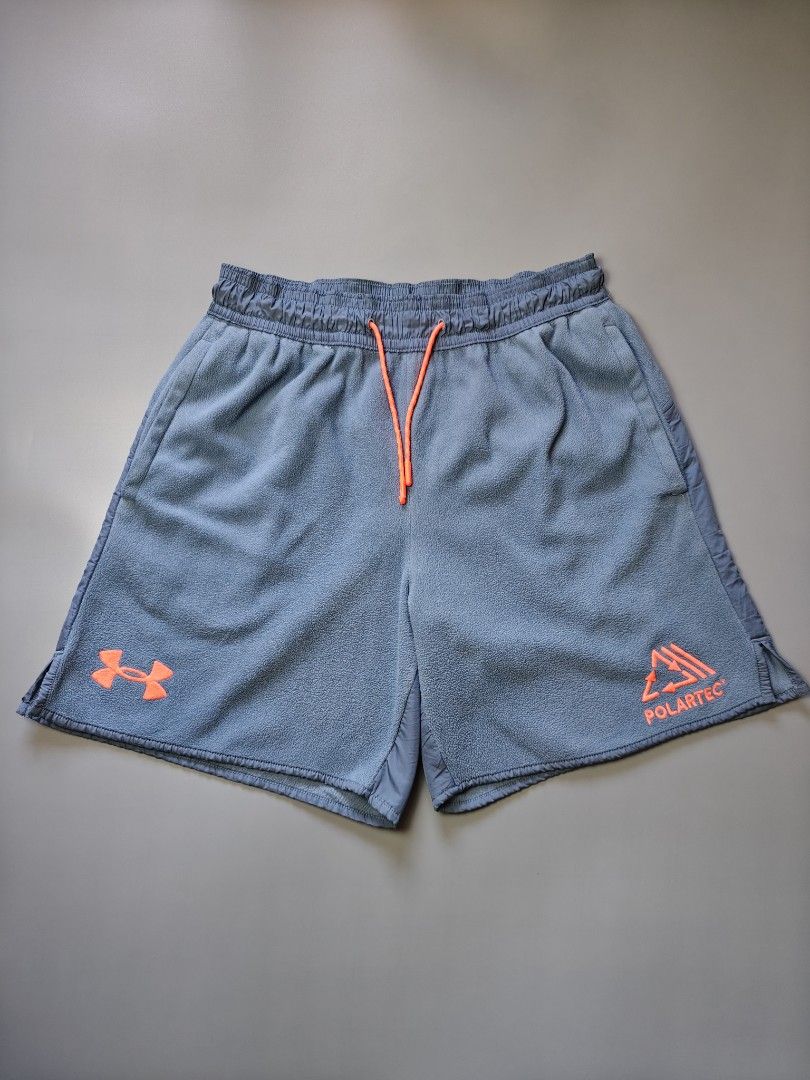Under Armour (Category: Shorts) located in Alaminos. Submitted by paldonats (Listing ID 1465978788, Image 1). Description: ◾Size : Medium on tag ◾Dimes : W30-32", L16.5" ◾LIKENEW CONDITION! ◾WASHED W/ FABCON AND READY TO WEAR 🛒Price : + Shipping fee.