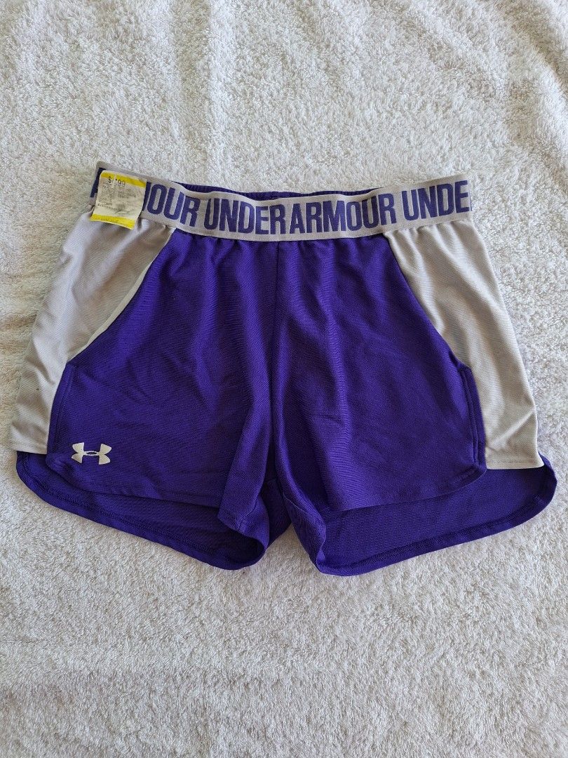 UNDER ARMOUR ACTIVEWEAR SPORT SHORT - S (Category: Activewear) located in Abucay. Submitted by petiteprettyboutiquev2 (Listing ID 1466015764, Image 1). Description: + SF(J&T).