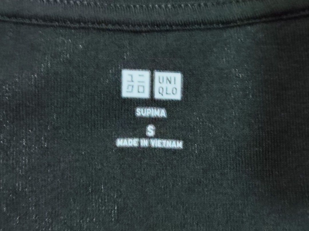Uniqlo Quickdry Longsleeve (Category: Activewear) located in General Santos City (Dadiangas). Submitted by alfredanth42291 (Listing ID 1465967329, Image 2). Description: UNILO LONGSLEEVE black womens S (W-14.5 L-23.5) -highly stretchable -56% cotton -38% rayon -6% polyurethane ✓excellent condition 225 #sports #pickleball #outdoor #running.