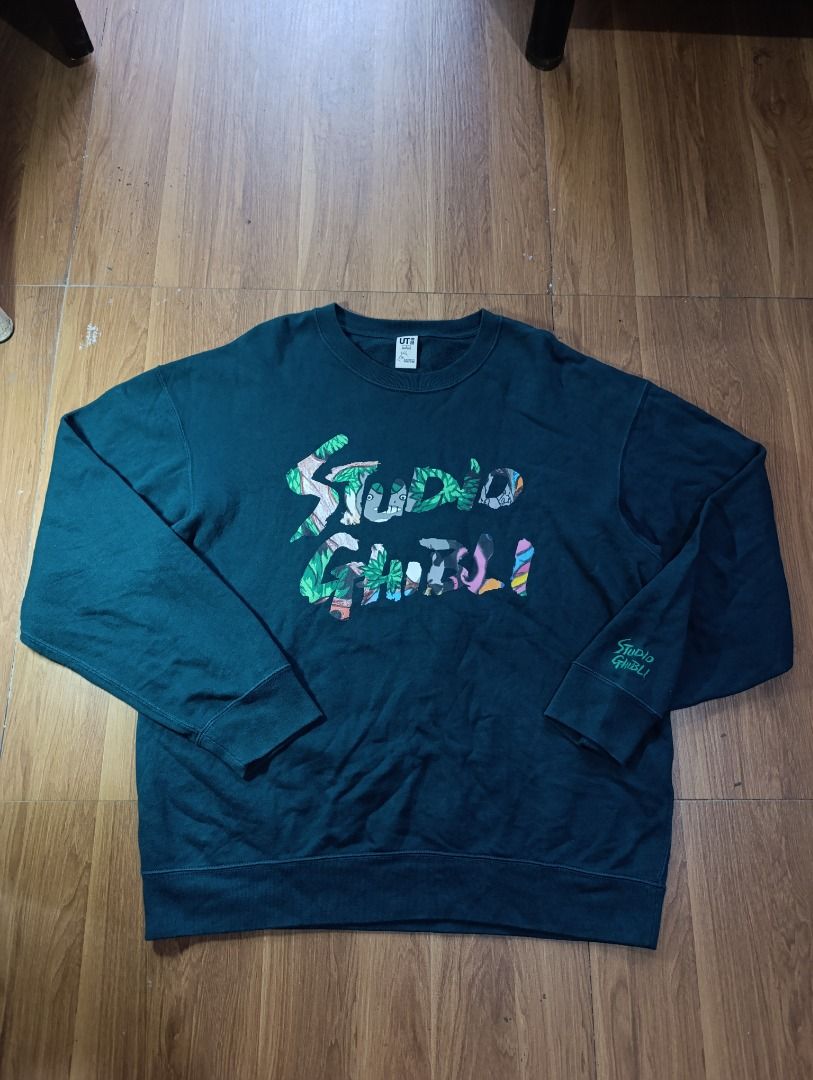 Uniqlo X Studio Ghibli Pullover (Category: Coats, Jackets and Outerwear) located in Bulacan. Submitted by koritooo (Listing ID 1466024313, Image 1). Description: Uniqlo X Studio Ghibli Pullover Good as new no issue Complete tags/ Wash tags Size L Dimensions: 23 Width 28 Length Color rate: 10/10.