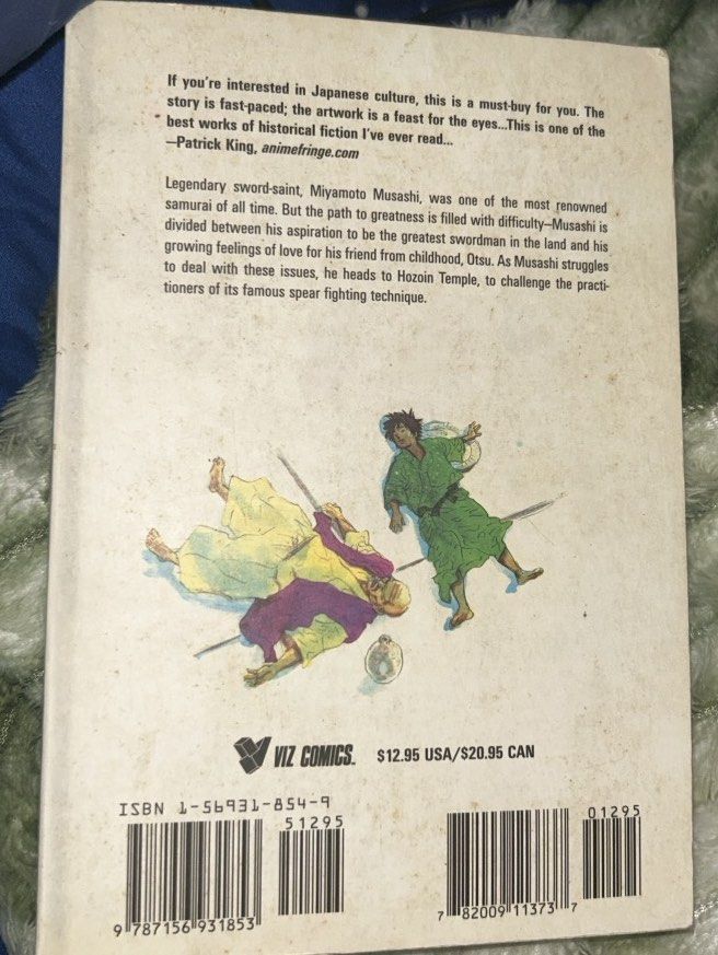 Vagabond Vol. 4 (Category: Comics & Manga) located in Manila. Submitted by fastearth_a6fa93 (Listing ID 1466135818, Image 2). Description: Good as new, negotiable, will shoulder delivery fee.