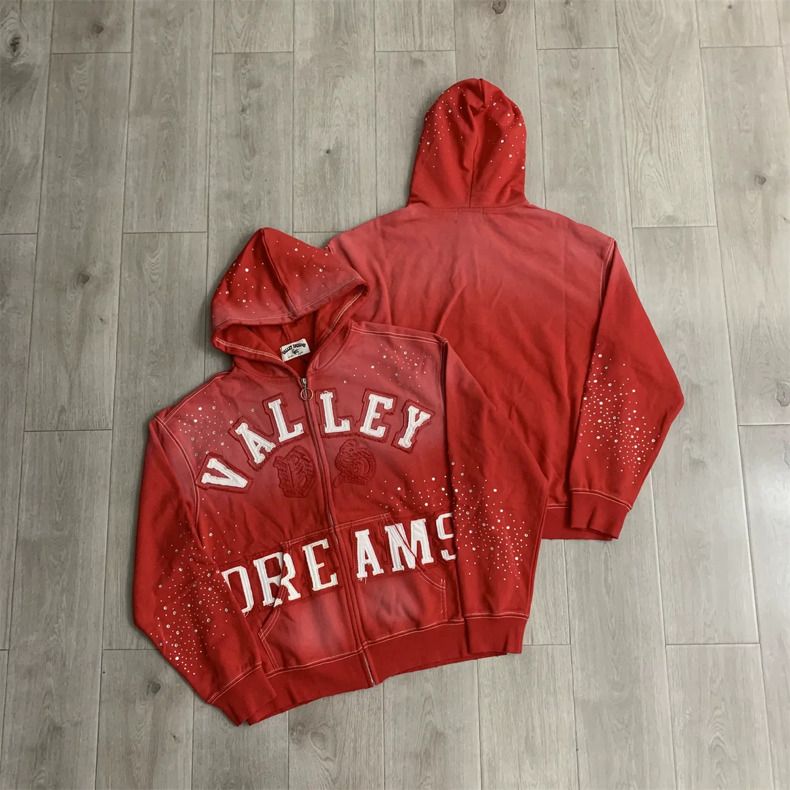 Valley Dreams Washed Zip Hoodie (Category: Hoodies) located in San Fernando. Submitted by fynder (Listing ID 1466067777, Image 3). Description: Valley Dreams Washed Zip Hoodie Auth with Tags Limited Sizes : S - XL 💬 DM for more details 📦 Fast processing (Air cargo freight) 💬 More drops daily on IG: @fynder1 🔒 Buyer protection through Carousell — shop with confidence .