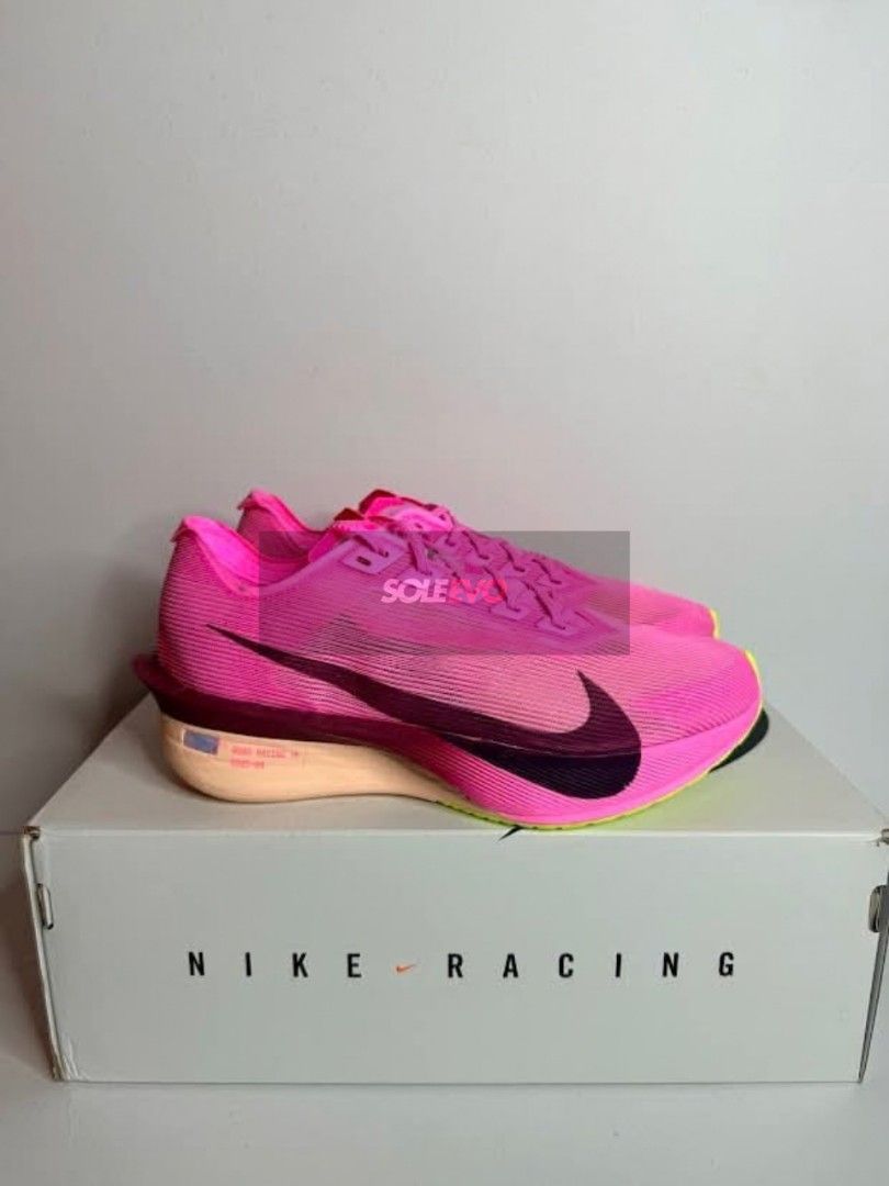 Vaporfly Next 4 "Pink Spell Bordeaux' (Category: Sneakers) located in Pasig City. Submitted by soleevo (Listing ID 1466061600, Image 1). Description: Vaporfly Next 4 "Pink Spell Bordeaux" - Brandnew -Size: 6 US mens/ 7.5 womens - Php 5,950 - with box “Can send additional pictures.” Payment first policy. Location: Pasig City Facebook: Sole Evo Instagram: @sole.evo Disclaimer: We are not associated, affiliated with any brands that is posted. All in