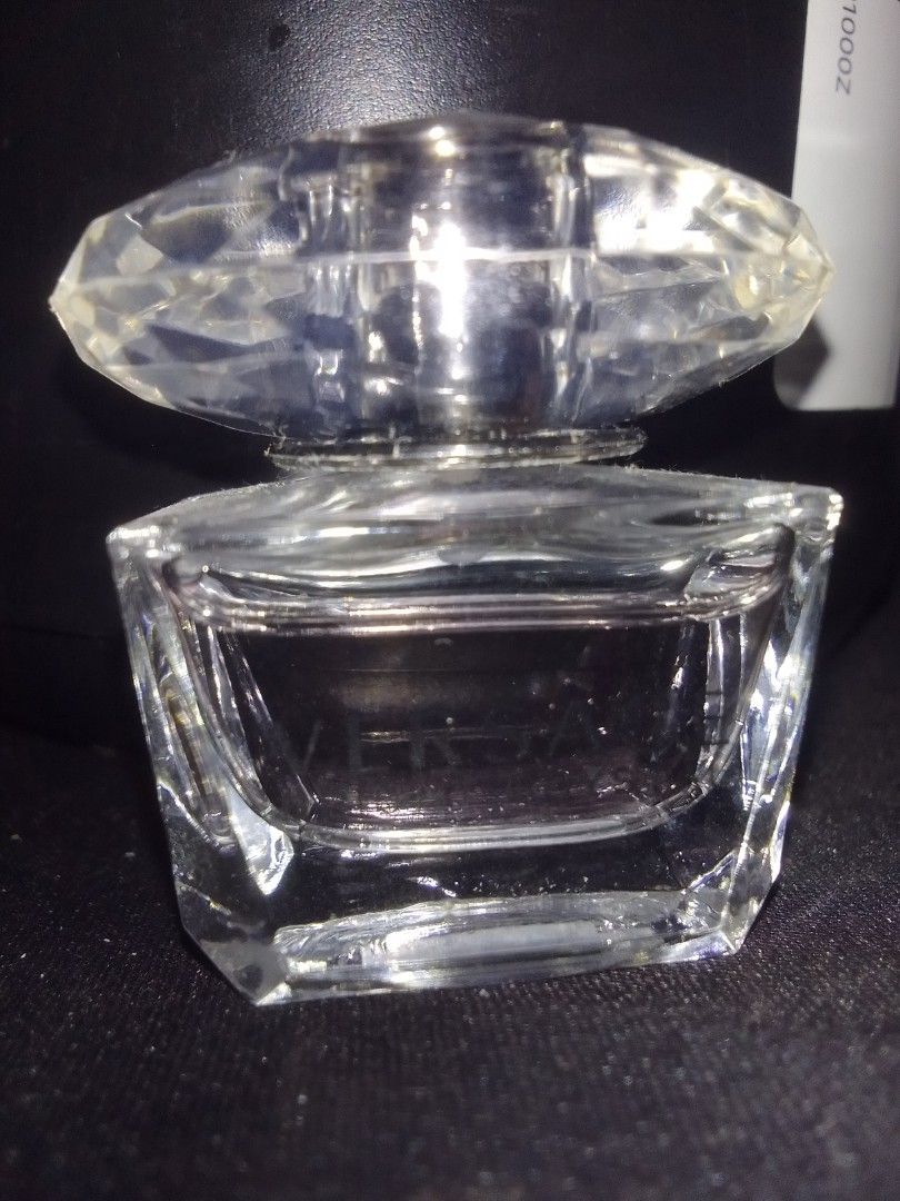 Versace Bright Crystal Eau De Toilette Perfume 5ml (Category: Fragrance & Deodorants) located in Baguio. Submitted by eskimoprime (Listing ID 1466124560, Image 3). Description: Notes: - Slightly used but like new - Guaranteed Authentic - 5ml - Made in Italy - Purchased in Qatar - Feel free to pm for more pics.