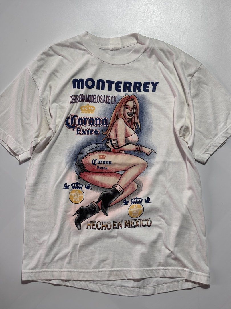 vintage corona extra tee (Category: Tshirts & Polo Shirts ) located in Calamba. Submitted by twstwrld (Listing ID 1466047580, Image 1). Description: 22x27 no issue.