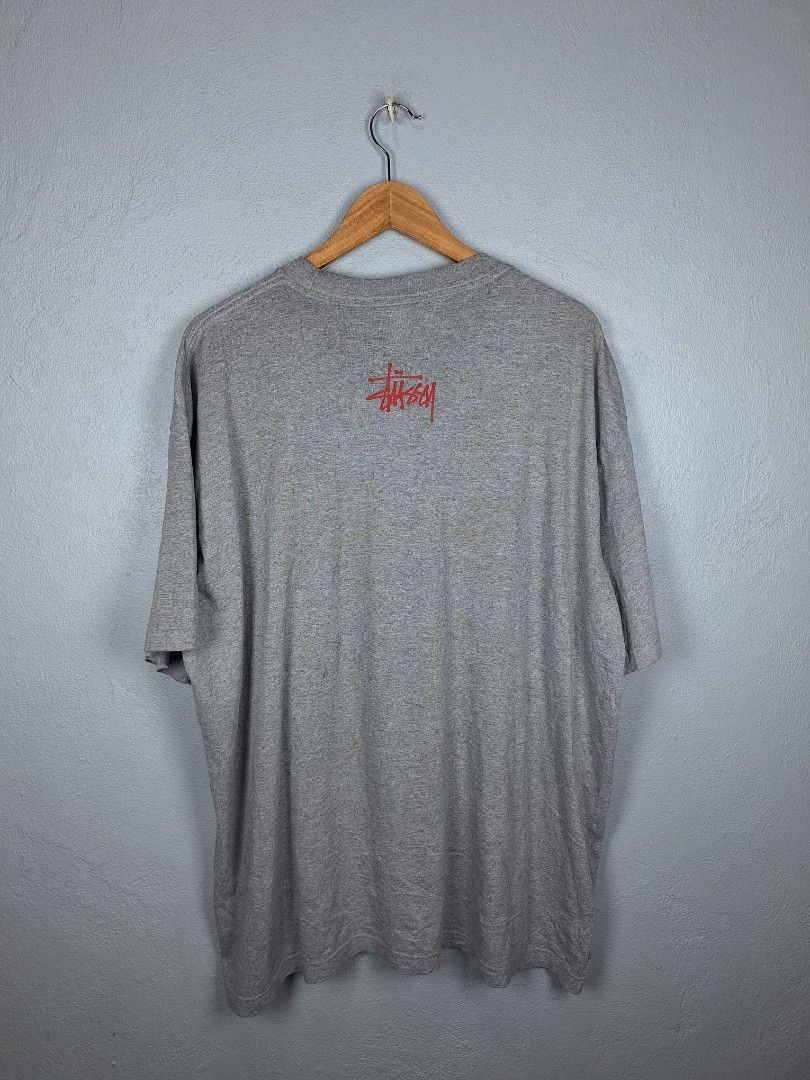 Vintage Stussy Shirt (Category: Tshirts & Polo Shirts ) located in Sibulan. Submitted by studioxano (Listing ID 1466033138, Image 2). Description: Vintage Stussy Shirt - P650 + SF SIZE L-2XL OVERSIZE Length 31.5 / Width 27.5 Good condition sign usage and pinholes needwash Loc: Dumaguete city.