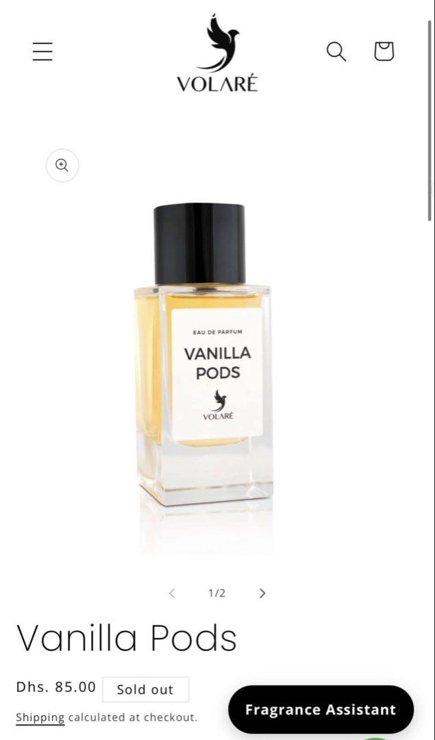 Volaré Vanilla Pods Eau de Parfum (Category: Fragrance & Deodorants) located in Rizal. Submitted by bibble09 (Listing ID 1466149231, Image 3). Description: FS! dubai perfume, sprayed twice lang, below SRP! bought it for ₱1.3k, inspired by Matière Première Vanilla Powder. Rfs, too strong for my liking..