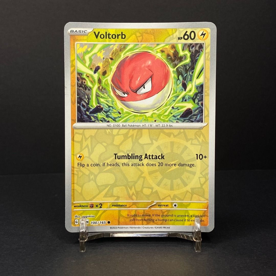 Voltorb 100/165 Common (Category: Raw Singles) located in Pasig City. Submitted by precycled_ (Listing ID 1466039069, Image 1). Description: Condition : NM-LP . . . ‼️BUY AT YOUR OWN RISK ❗Payment First Basis 📌Be 100% SURE before submitting the form 📌1 DAY Reservation ONLY! ❌No Pick-up / No Meet up ❌No RETURN / EXCHANGE ❌No RUSH ❌No CANCELLATIONS ❌Don't BUY our products if you are flaw conscious ⚠️Seller is NOT liable for any damage or loss dur
