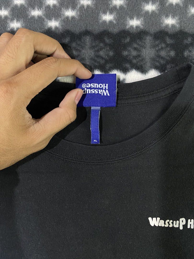 Wassup (Category: Tshirts & Polo Shirts ) located in General Santos City (Dadiangas). Submitted by nokkie_thrift (Listing ID 1466132764, Image 3). Description: Wassup Excellent condition Rare back hit Dimes 23x29 No issue.