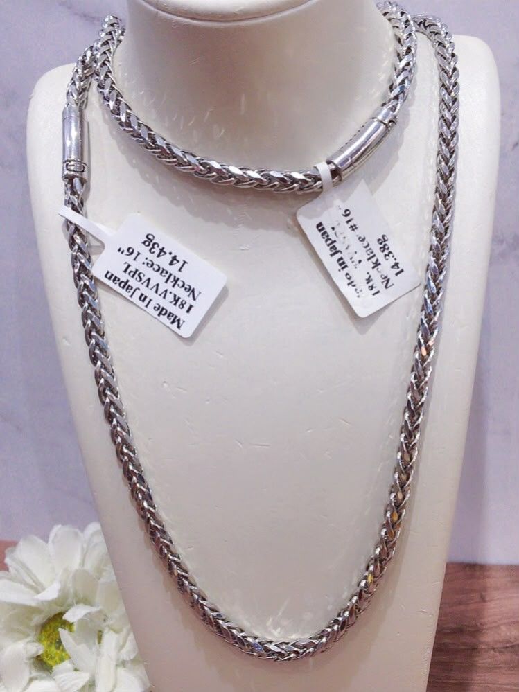 WG 18k necklace (Category: Necklaces) located in Manila. Submitted by primejewelry (Listing ID 1466155504, Image 1). Description: .