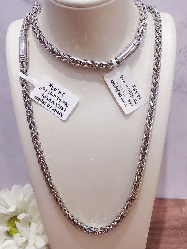 WG 18k necklace (Category: Necklaces) located in Manila. Submitted by primejewelry (Listing ID 1466155504, Image 2). Description: .