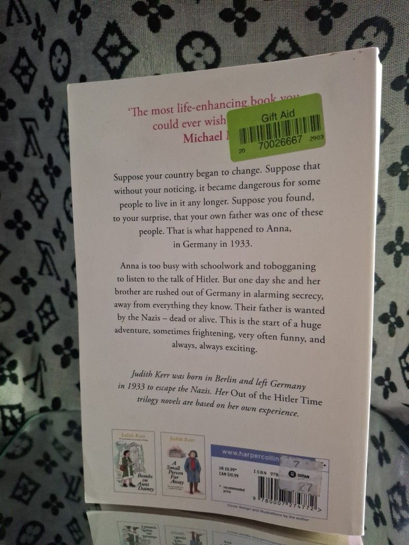 When Hitler stole pink rabbit by Judith Kerr (Category: Storybooks) located in Puerto Princesa. Submitted by beepbobib (Listing ID 1466078151, Image 3). Description: Please keep in mind that these are second-hand books, so kindly manage your expectations. ⭐️ I can send more pictures upon request. ⭐️ Payment-first policy. ⭐️ No rush shipping, please. ⭐️ The miner will shoulder the shipping fee (SF). Our courier is J&T ⭐️can do meet up in : SM Puer