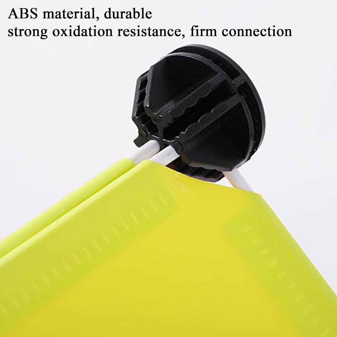 Wire Cube Plastic Connectors for Grid Storage Shelving & Mesh Snap Organizers (Category: Everything Else Others) located in Manila. Submitted by acbdiane (Listing ID 1466025646, Image 2). Description: Wire Cube Plastic Connectors for Grid Storage Shelving & Mesh Snap Organizers The connectors are made of resistant ABS to securely join the panels Compatible with modular closet and wire grid modular Square Each connector has 8 slots for panel corne