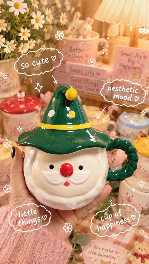 Wizard Mug (Category: Coffee & Tea Tableware) located in Mandaluyong City. Submitted by hellaitsjess (Listing ID 1466102770, Image 1). Description: Cute ceramic mugs ✨🎀 ₱349 + shipping fee Payment first We ship nationwide Mode of payment: (Gcash or Maribank) .