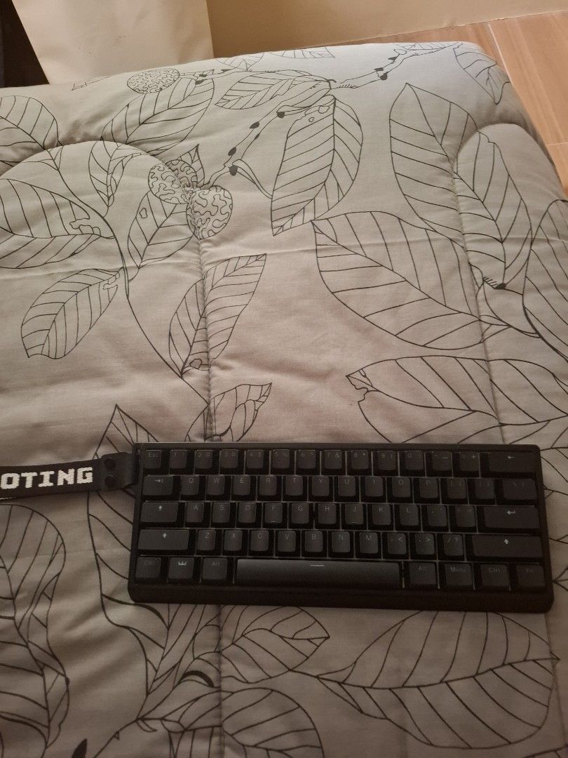 Wooting 60HE+ gaming keyboard (Category: Computer Keyboard) located in Quezon City. Submitted by gerryjj2k (Listing ID 1466022864, Image 1). Description: FS: Wooting HE+ RFS: Decluttering/ have other keyboards Location: Panay, QC Shipped via Lalamove( buyer's expense) .