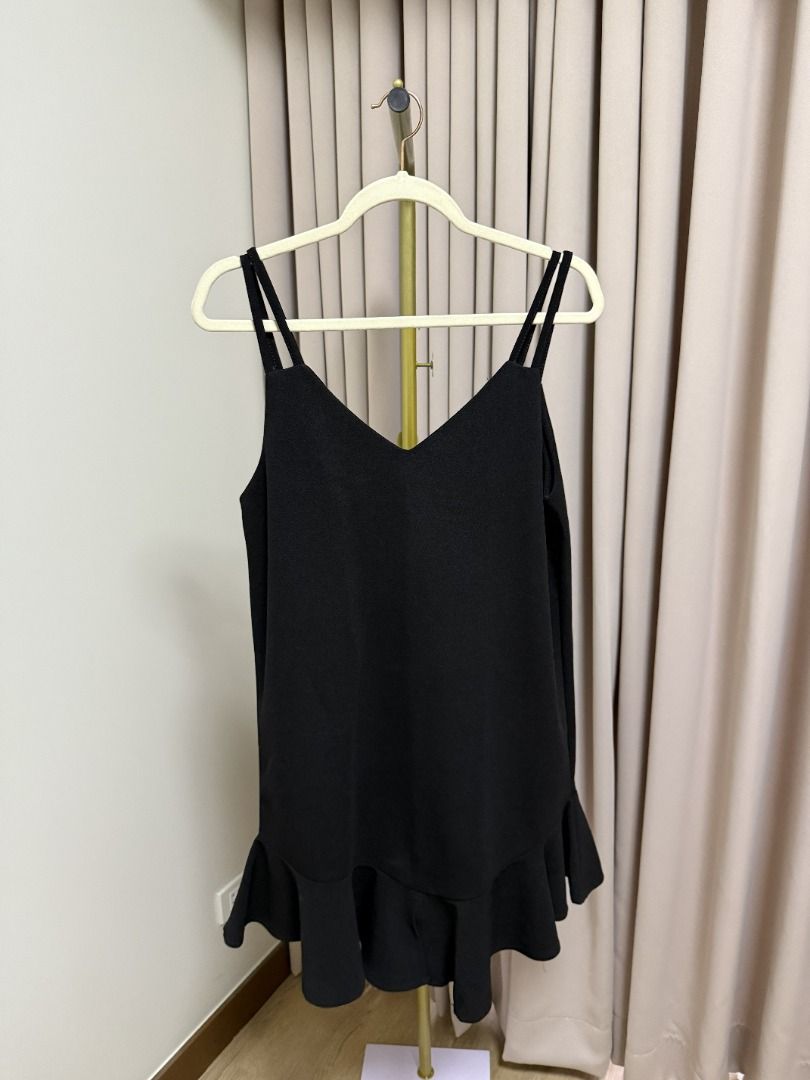 Work Dress | Fits M-SL (Category: Dresses) located in Marikina City. Submitted by tashdeclutters. (Listing ID 1466006586, Image 1). Description: ✨ Kawaii/Korean Black Dress (best with plain white shirt) | Fits M-SL - P290 ✨ Condition 3: Good/Slightly USed 🛍️ Purchased in: Philippines ✨ @tashdeclutters ✨ Created to share the things that no longer spark joy with Tash — and hopefully, let them spark joy for someone else. 🤍 📌 SHOP POLICIES • Price