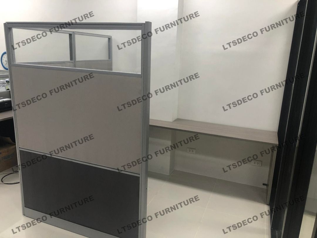 workstation table modular office partition furnitures (Category: Office Furniture & Fixtures) located in Quezon City. Submitted by ltsdecofurniture (Listing ID 1465996694, Image 2). Description: 👉Are you looking for WORKSTATION, MODULAR CUBICLES OFFICE PARTITION, and OFFICE FURNITURE SUPPLIER? LTSDECO Furniture, is direct supplier, manufacturer, and trusted provider of high quality, affordable and durable modular office divider partition, home a