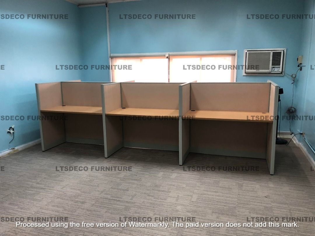 workstation tables customized office partition furnitures (Category: Office Furniture & Fixtures) located in Caloocan City. Submitted by cheska.ltsdeco (Listing ID 1466042824, Image 3). Description: 👉Are you looking for WORKSTATION, MODULAR CUBICLES OFFICE PARTITION, and OFFICE FURNITURE SUPPLIER? LTSDECO Furniture, is direct supplier, manufacturer, and trusted provider of high quality, affordable and durable modular office divider partition, ho