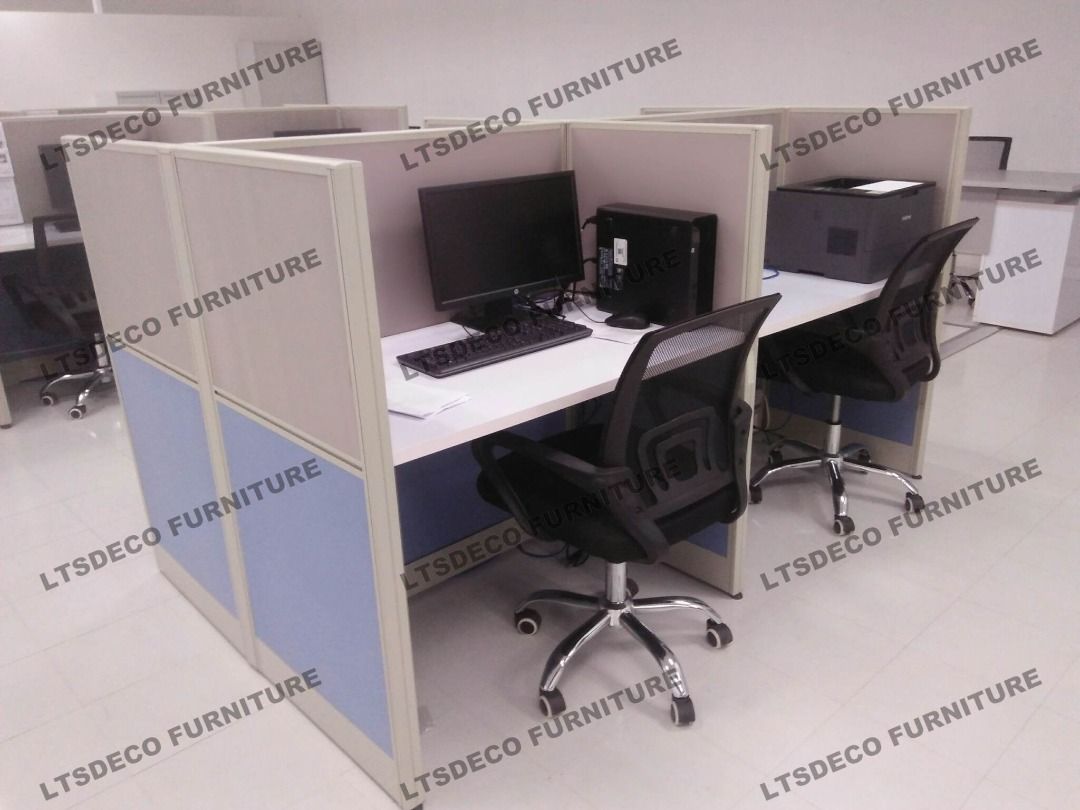 workstation tables customized office partition furnitures (Category: Office Furniture & Fixtures) located in Caloocan City. Submitted by cheska.ltsdeco (Listing ID 1466042824, Image 2). Description: 👉Are you looking for WORKSTATION, MODULAR CUBICLES OFFICE PARTITION, and OFFICE FURNITURE SUPPLIER? LTSDECO Furniture, is direct supplier, manufacturer, and trusted provider of high quality, affordable and durable modular office divider partition, ho